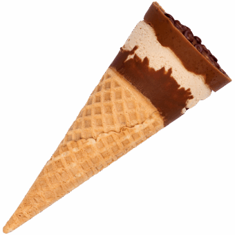 Waffle ice cream